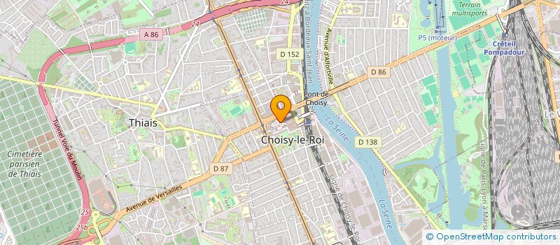 localisation de l'entreprise ACTIONS POUR LA PROMOTION DES INITIATIVES CITOYENNES (APIC) à CHOISY-LE-ROI