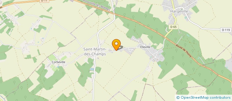 localisation de l'entreprise ACTIONS PRESSE  SAINT-MARTIN-DES-CHAMPS