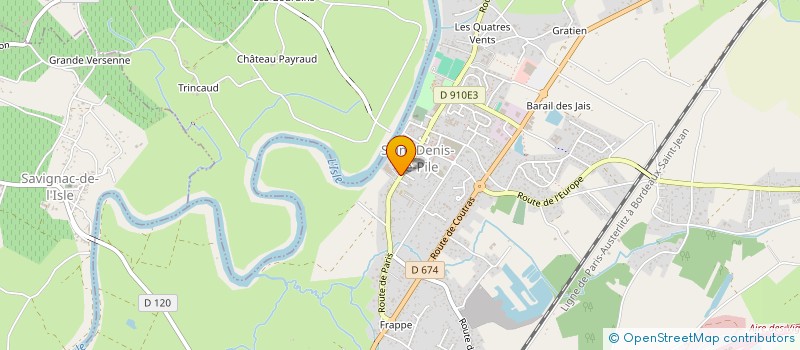 localisation de l'entreprise ACTIONS PROMOTION SERVICES  SAINT-DENIS-DE-PILE