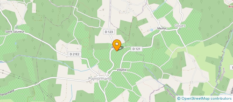 localisation de l'entreprise ACTIONS RECHER EDUCATIVES CULTU ARTISTIQ  PUYNORMAND