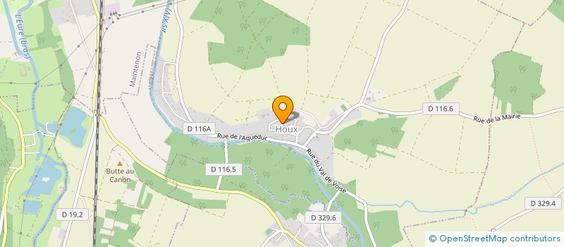 localisation de l'entreprise ACTIONS & RECREATION à HOUX