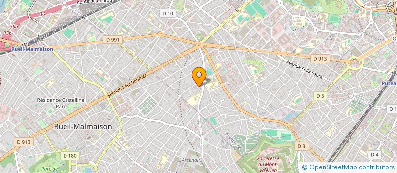 localisation de l'entreprise ACTIONS REGIONALES POUR LE DEVELOPPEMENT DE L INSERTION  NANTERRE