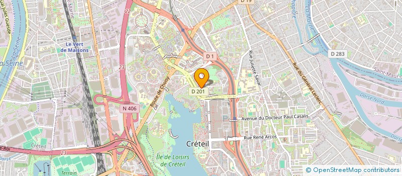 localisation de l'entreprise ACTIONS SERVICES GIRONDE à CRETEIL