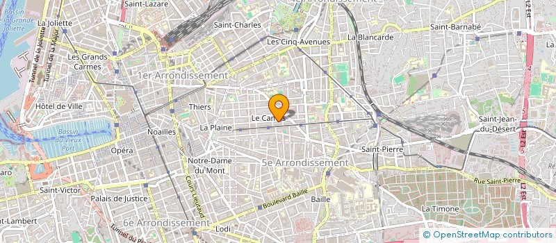 localisation de l'entreprise ACTIONS SERVICES SOLIDARITE à MARSEILLE