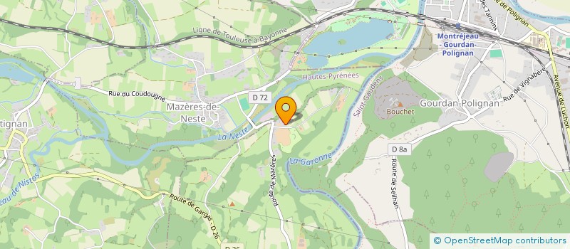 localisation de l'entreprise ACTIONS SOLAIRES PYRENEENNES  TIBIRAN-JAUNAC