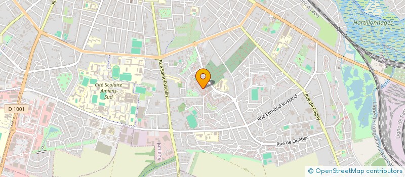 localisation de l'entreprise ACTIONS SOLIDAIRES à AMIENS