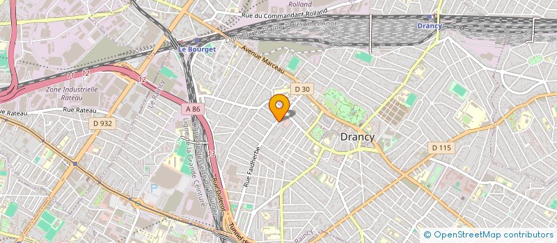 localisation de l'entreprise ACTIONS SOLIDAIRES POUR LE DEVELOPPEMENT DE SEWA à DRANCY