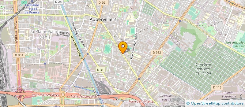 localisation de l'entreprise ACTIONS SOLIDARITE TAZMALT FRANCE (ASTF) à AUBERVILLIERS