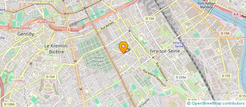 localisation de l'entreprise ACTIONSTOPPUB  IVRY-SUR-SEINE