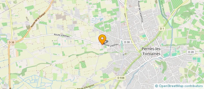 localisation de l'entreprise ACTIORH PAIE  PERNES-LES-FONTAINES