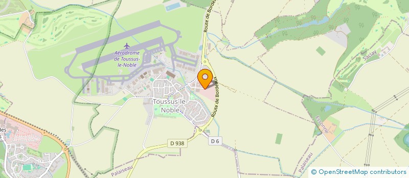 localisation de l'entreprise ACTIPASS  TOUSSUS-LE-NOBLE