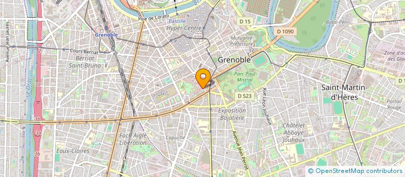 localisation de l'entreprise ACTIPHONE à GRENOBLE