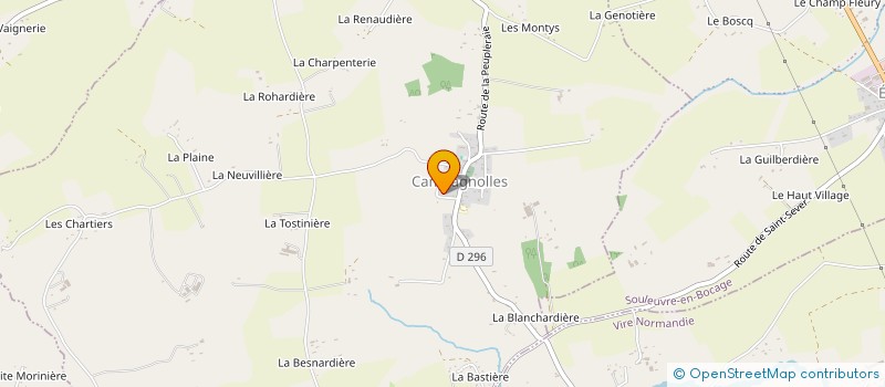 localisation de l'entreprise ACTIPHYT  CAMPAGNOLLES