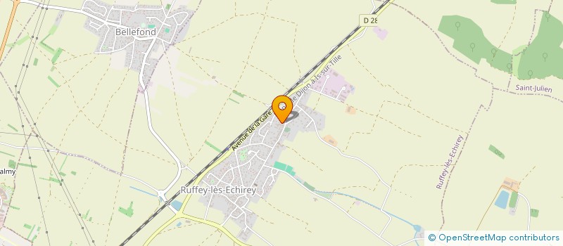 localisation de l'entreprise ACTIPLAN EURL - JEAN-LUC GAGNE  RUFFEY-LES-ECHIREY