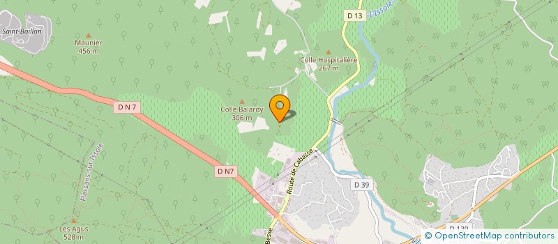 localisation de l'entreprise ACTIPLUS  FLASSANS-SUR-ISSOLE