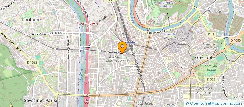 localisation de l'entreprise ACTIPULSE NEUROFRANCE à GRENOBLE