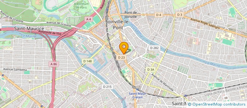 localisation de l'entreprise ACTIQUE à JOINVILLE-LE-PONT