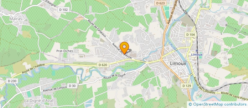 localisation de l'entreprise ACTIR à PAULIGNE