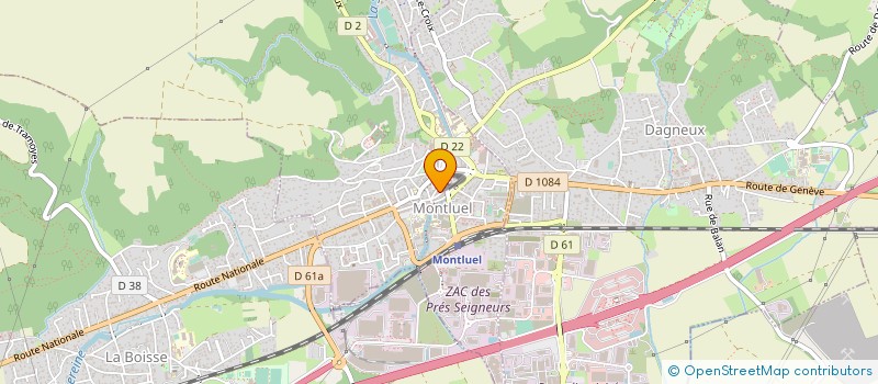 localisation de l'entreprise ACTIREF à THIL