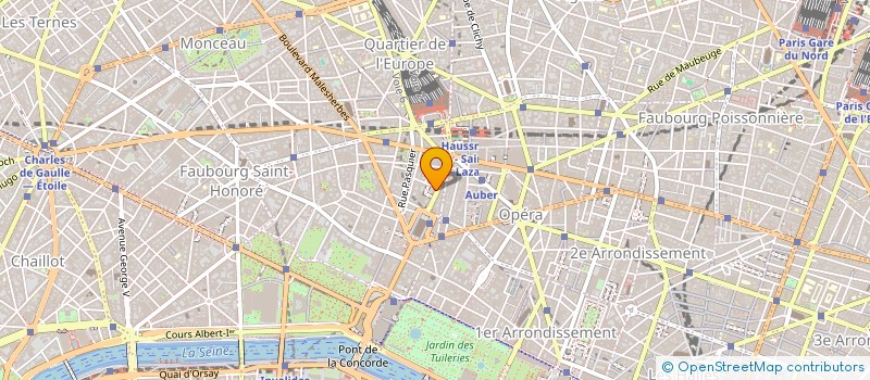 localisation de l'entreprise ACTIREGIE à PARIS