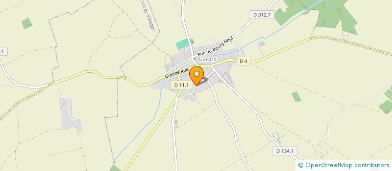 localisation de l'entreprise ACTIRENOV à LAONS