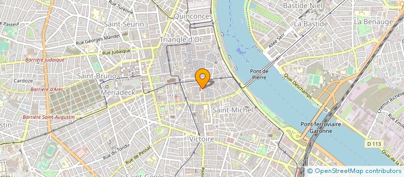 localisation de l'entreprise ACTIS  BORDEAUX