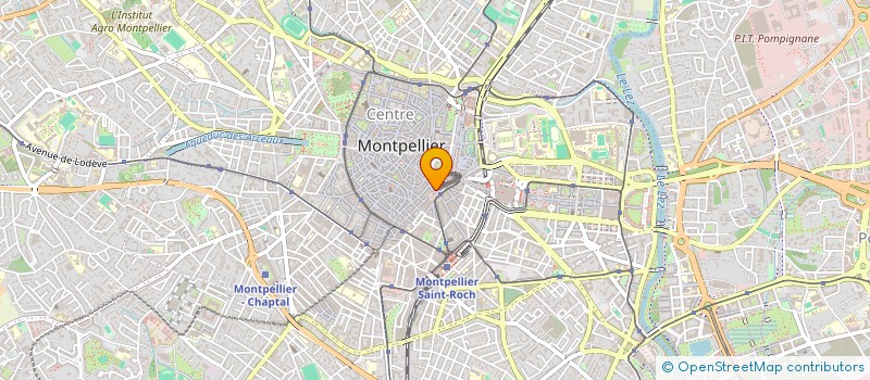 localisation de l'entreprise ACTIS CONSEIL à MONTPELLIER