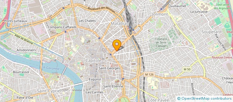 localisation de l'entreprise ACTIS CONSEILS  TOULOUSE