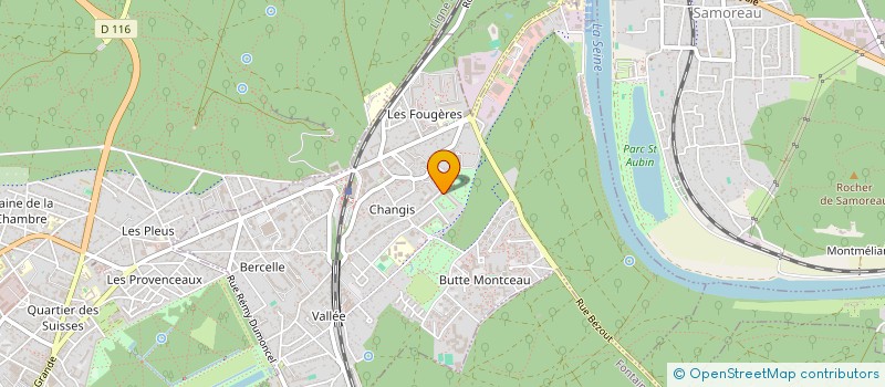 localisation de l'entreprise ACTIS INFORMATIQUE  AVON