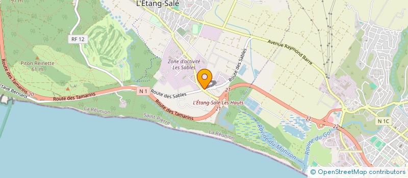 localisation de l'entreprise ACTISEM à L'ETANG-SALE
