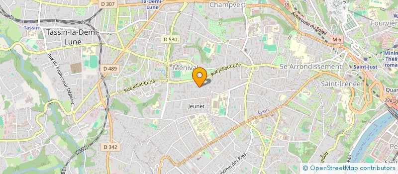 localisation de l'entreprise ACTISERVICES  LYON