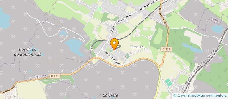 localisation de l'entreprise ACTISHOP  FERQUES