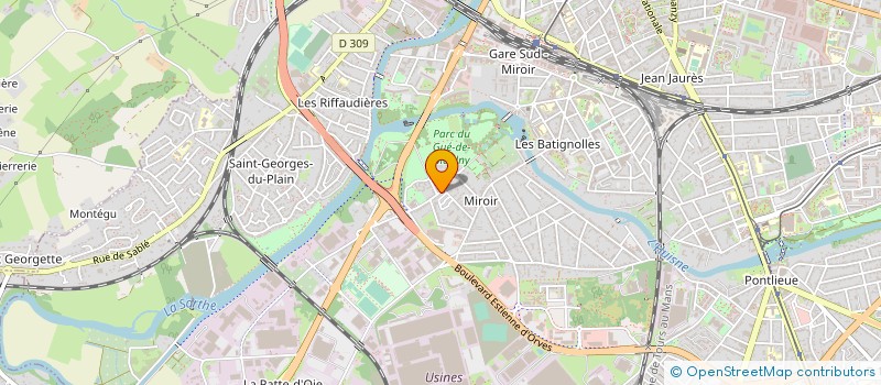 localisation de l'entreprise ACTISTREET  LE MANS