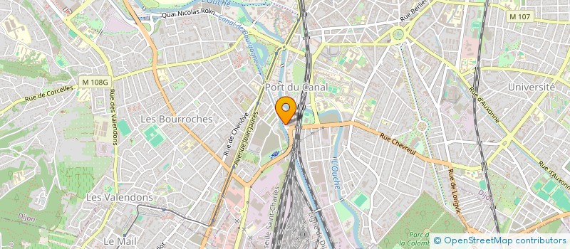 localisation de l'entreprise ACTISYSTEM à DIJON