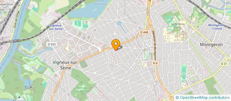 localisation de l'entreprise ACTITHEA  VIGNEUX-SUR-SEINE