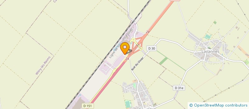 localisation de l'entreprise ACTIUM CAUREL 1  CAUREL