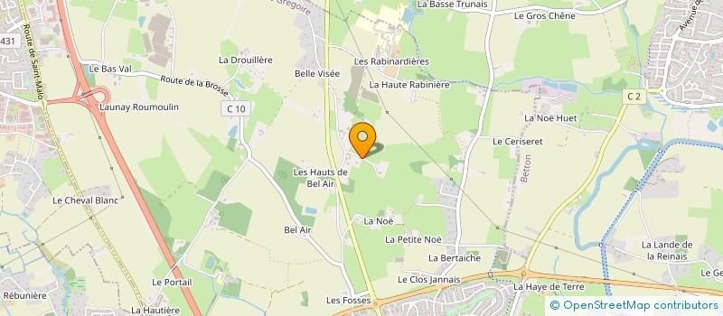 localisation de l'entreprise ACTIUM CONSEILS ET EXPERTISES  GUICHEN