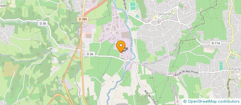 localisation de l'entreprise ACTIV  VOURLES
