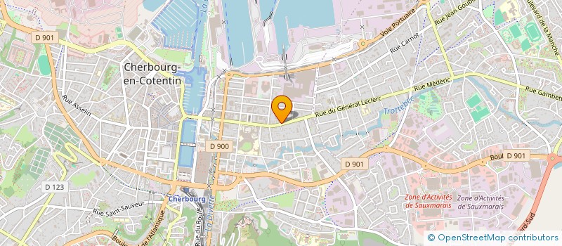 localisation de l'entreprise ACTIV  CHERBOURG-EN-COTENTIN