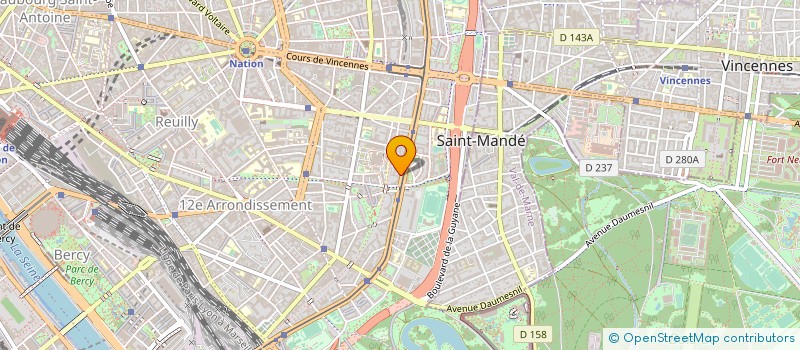 localisation de l'entreprise ACTIV'ANGE à PARIS