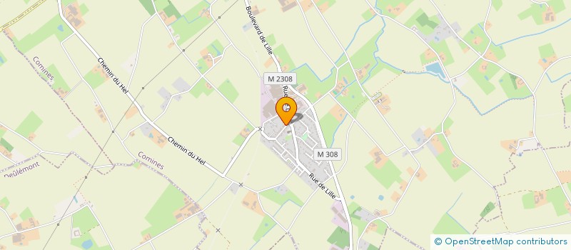 localisation de l'entreprise ACTIV'APE DES COQUELICOTS  COMINES