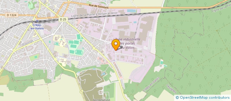 localisation de l'entreprise ACTIV'AUTOMATION à CREPY-EN-VALOIS