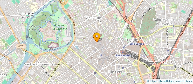 localisation de l'entreprise ACTIV'CAP à LILLE