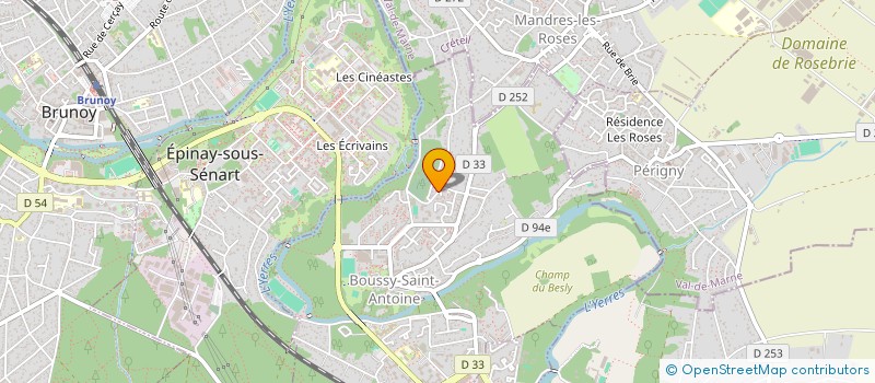 localisation de l'entreprise ACTIV CLIC à BOUSSY-SAINT-ANTOINE