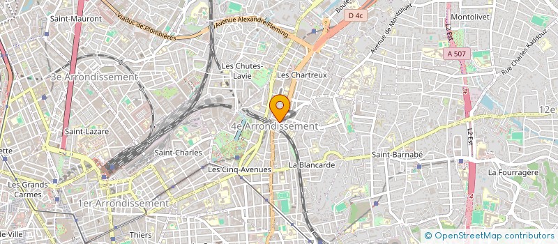 localisation de l'entreprise ACTIV'CLIMATISATION PLOMBERIE ELEC à MARSEILLE