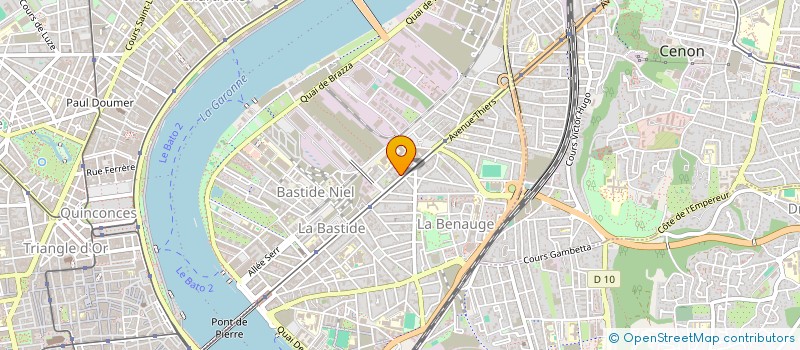 localisation de l'entreprise ACTIV' COACHING  BORDEAUX