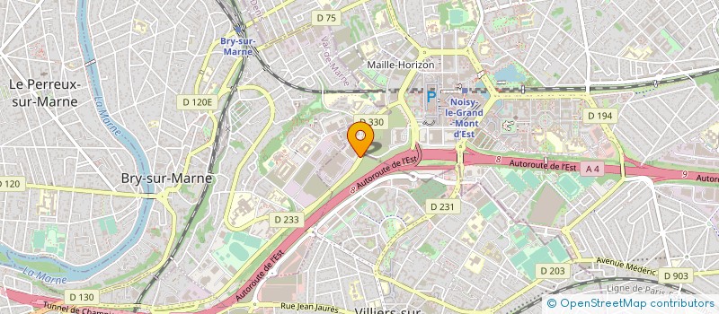 localisation de l'entreprise ACTIV CONNECT à VILLIERS-SUR-MARNE