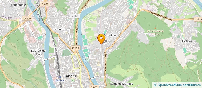 localisation de l'entreprise ACTIV'CONSEIL  CAHORS