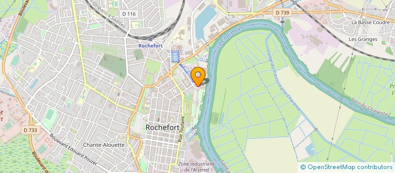 localisation de l'entreprise ACTIV CONSEILS  ROCHEFORT