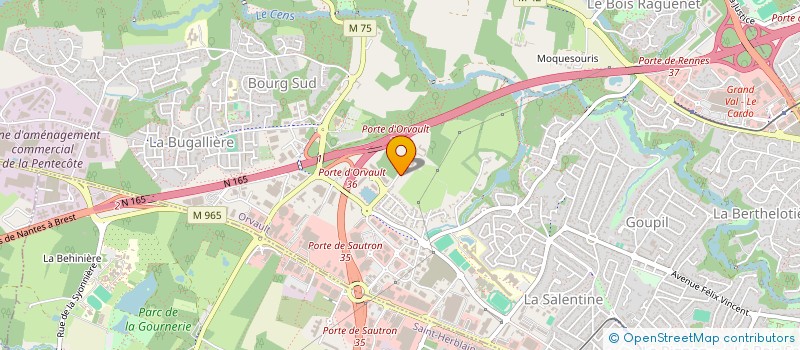 localisation de l'entreprise ACTIV'DEBARRAS à NANTES